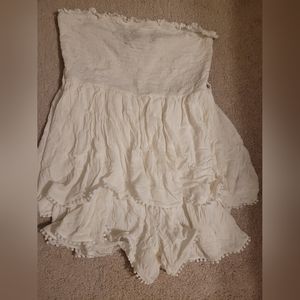 White skort, simplee brand,size XL junior